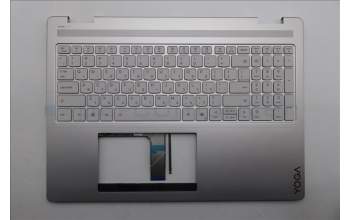Lenovo 5CB1R99753 C-Cover with keyboard, Hebrew, Seashell, Non-FingerPrint, Puresight Logo, US