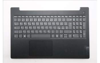 Lenovo 5CB1R99815 C-Cover with keyboard, Italian, Black, UK