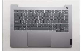 Lenovo 5CB1R99840 C-Cover with keyboard, US English Euro, Arctic Grey, Non-Backlight, H-series, US