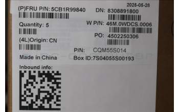 Lenovo 5CB1R99840 C-Cover with keyboard, US English Euro, Arctic Grey, Non-Backlight, H-series, US