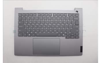 Lenovo 5CB1R99874 C-Cover with keyboard, English, Arctic Grey, Backlight, H-series