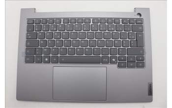 Lenovo 5CB1R99875 C-Cover with keyboard, French, Arctic Grey, Backlight, H-series, US