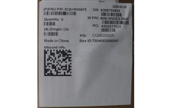 Lenovo 5CB1R99875 C-Cover with keyboard, French, Arctic Grey, Backlight, H-series, US