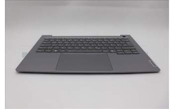 Lenovo 5CB1R99878 C-Cover with keyboard, German, Arctic Grey, Backlight, H-series, UK
