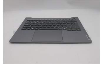 Lenovo 5CB1R99886 C-Cover with keyboard, Nordic, Arctic Grey, Backlight, H-series, UK