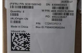 Lenovo 5CB1S00143 C-Cover with keyboard, Arabic, Arctic Grey, Non-Backlight, U-series, US