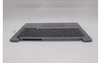Lenovo 5CB1S00143 C-Cover with keyboard, Arabic, Arctic Grey, Non-Backlight, U-series, US