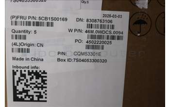 Lenovo 5CB1S00169 C-Cover with keyboard, UK English, Arctic Grey, Non-Backlight, U-series, UK