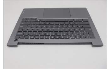 Lenovo 5CB1S00181 C-Cover with keyboard, English, Arctic Grey, Backlight, U-series