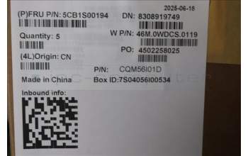 Lenovo 5CB1S00194 C-Abdeckung mit Tastatur, Portugiesisch, arktisgrau, Hintergrundbeleuchtung, U-Serie