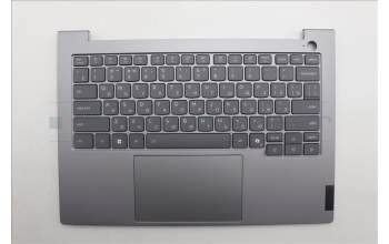 Lenovo 5CB1S00195 C-Abdeckung mit Tastatur, Russisch, arktisgrau, Hintergrundbeleuchtung, U-Serie
