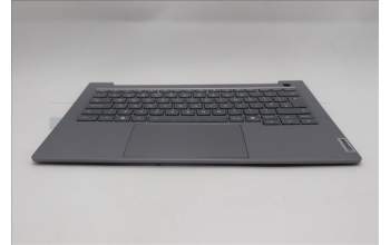 Lenovo 5CB1S00202 C-Abdeckung mit Tastatur, Englisch (GB), arktisgrau, Hintergrundbeleuchtung, U-Serie