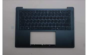 Lenovo 5CB1S00226 C-Cover with keyboard, French, Tidal Teal, Puresight Logo, US