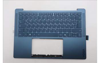 Lenovo 5CB1S00257 C-Cover with keyboard, German, Tidal Teal, Non-Puresight Logo, UK