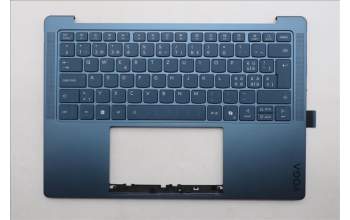 Lenovo 5CB1S00263 C-Cover with keyboard, Switzerland, Tidal Teal, Non-Puresight Logo, UK