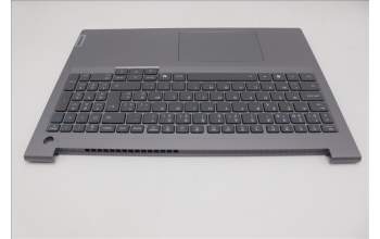 Lenovo 5CB1S00307 C-Cover with keyboard, Belgian, Arctic Grey, Backlight, H-series, UK