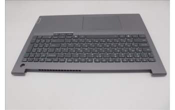Lenovo 5CB1S00324 C-Cover with keyboard, Russian, Arctic Grey, Backlight, H-series, US