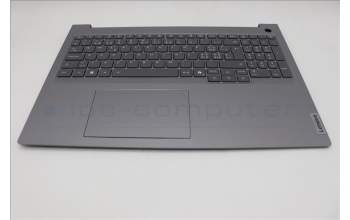 Lenovo 5CB1S00327 C-Cover with keyboard, Switzerland, Arctic Grey, Backlight, H-series, UK