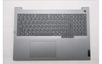Lenovo 5CB1S00336 C-Cover with keyboard, Swedish/Finnish, Arctic Grey, Backlight, H-series, UK