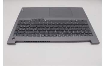 Lenovo 5CB1S00376 C-Cover with keyboard, English, Arctic Grey, Backlight, U-series
