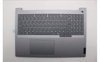Lenovo 5CB1S00830 C-Cover with keyboard, Greek, Arctic Grey, Backlight, U-series, US