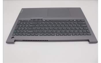 Lenovo 5CB1S00841 C-Cover with keyboard, Russian, Arctic Grey, Backlight, U-series, US