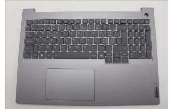 Lenovo 5CB1S00844 C-Cover with keyboard, Switzerland, Arctic Grey, Backlight, U-series, UK