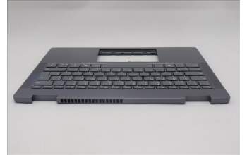 Lenovo 5CB1S01172 C-Cover with keyboard, Italian, Luna Grey, Backlight, Non-FingerPrint, UK