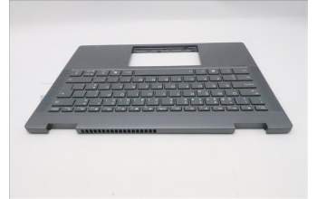 Lenovo 5CB1S01176 C-Cover with keyboard, Portuguese, Luna Grey, Backlight, Non_FingerPrint