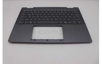 Lenovo 5CB1S01183 C-Cover with keyboard, German, Luna Grey, Backlight, Non-FingerPrint, UK