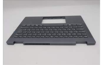 Lenovo 5CB1S02779 C-Cover with keyboard, UK English, Luna Grey, Non-FingerPrint, UK