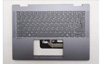 Lenovo 5CB1S02781 C-Cover with keyboard, Italian, Luna Grey, Non-FingerPrint, UK
