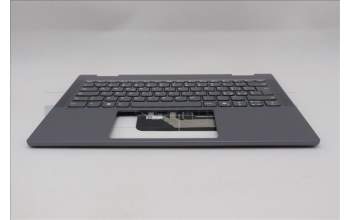 Lenovo 5CB1S02781 C-Cover with keyboard, Italian, Luna Grey, Non-FingerPrint, UK