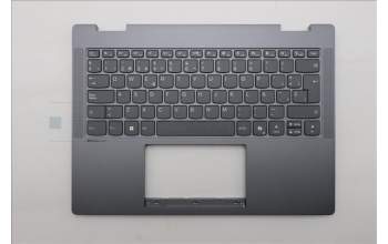Lenovo 5CB1S02783 C-Cover with keyboard, Spanish, Luna Grey, Non-FingerPrint, UK
