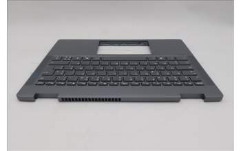Lenovo 5CB1S02802 C-Cover with keyboard, French, Luna Grey, Non-FingerPrint, US