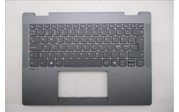 Lenovo 5CB1S02817 C-Cover with keyboard, Nordic, Luna Grey, Non-FingerPrint, UK