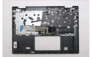 Lenovo 5CB1S02819 C-Cover with keyboard, Belgian, Luna Grey, Non-FingerPrint, UK