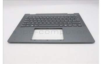 Lenovo 5CB1S02819 C-Cover with keyboard, Belgian, Luna Grey, Non-FingerPrint, UK