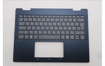 Lenovo 5CB1S02900 C-Cover with keyboard, UK English, Cosmic Blue, Non-FingerPrint, UK