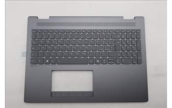 Lenovo 5CB1S05075 C-Cover with keyboard, Italian, Luna Grey, Backlight, Non-FingerPrint, UK