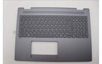 Lenovo 5CB1S05086 C-Cover with keyboard, German, Luna Grey, Backlight, Non-FingerPrint, UK
