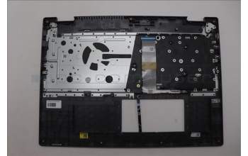 Lenovo 5CB1S05090 C-Cover with keyboard, Greek, Luna Grey, Backlight, Non-FingerPrint, US