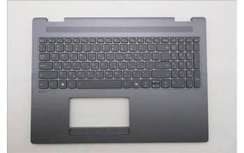 Lenovo 5CB1S05091 C-Cover with keyboard, Hebrew, Luna Grey, Backlight, Non-FingerPrint, US