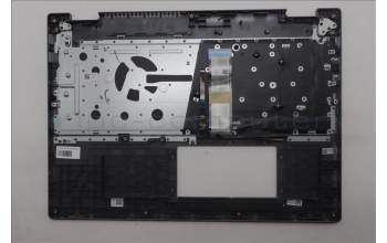 Lenovo 5CB1S05092 C-Cover with keyboard, Hungarian, Luna Grey, Backlight, FingerPrint, UK