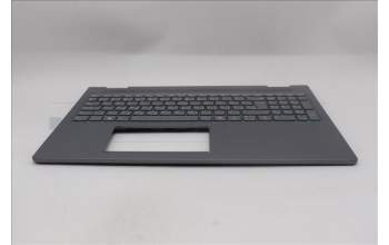 Lenovo 5CB1S05092 C-Cover with keyboard, Hungarian, Luna Grey, Backlight, FingerPrint, UK