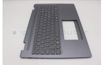 Lenovo 5CB1S05097 C-Cover with keyboard, Switzerland, Luna Grey, Backlight, Non-FingerPrint, UK
