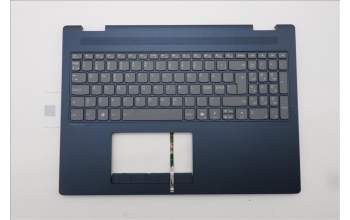 Lenovo 5CB1S05123 C-Cover with keyboard, Nordic, Cosmic Blue, Backlight, Non-FingerPrint, UK