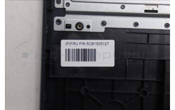 Lenovo 5CB1S05127 C-Cover with keyboard, Switzerland, Cosmic Blue, Backlight, Non-FingerPrint, UK