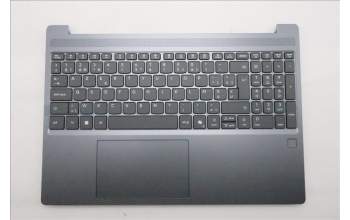 Lenovo 5CB1S05144 C-Cover with keyboard, Belgian, Luna Grey, Non-Backlight, FingerPrint, UK