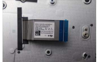 Lenovo 5CB1S05148 C-Cover with keyboard, French, Luna Grey, Non-Backlight, FingerPrint, US